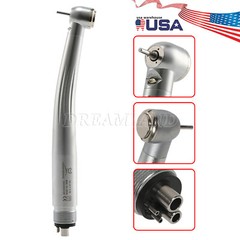 Dental LED High Speed Handpiece 2/4Holes /White Stone Polishing Burs FG