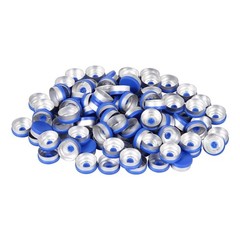 100/500/1000 3ml Glass Vials Headspace Vials Lab Vials w/ Caps 13mm Crimp Top US
