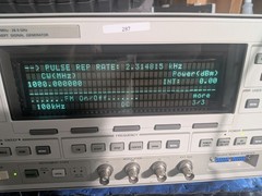 💪HP Agilent 83630B Signal Generator Cw/Sweeper Opt 8+1 NIST Cal’d! 26.5 Ghz 💪