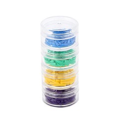 100Pcs/Box Dental Disposable Plastic Wedges Diastema Interdental Wedges XS/S/M/L