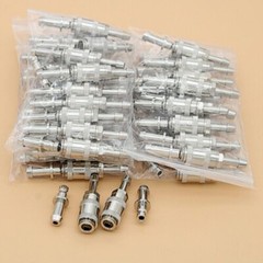 NIBP Blood Pressure Cuff Single Tube Air Hose Connector Plug 10Sets（Male+Female）
