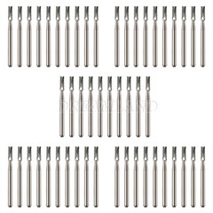 Dental Midwest FG #558 Straight Fissure Crosscut Carbide Burs 100Pk