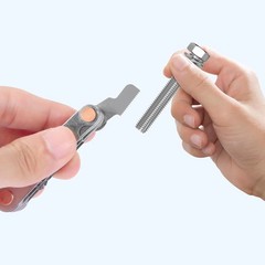 58pcs Stainless Steel Thread Pitch Gauges Metric & Imperial Screw Measuring Tool