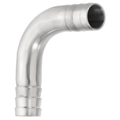 5/8in Hose Barb Fitting 90 Degree Elbow Hose Barb Pipe 304 Stainless Steel