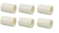 3/4″ CPVC Hot Water Pipe Coupling (lot of 6)