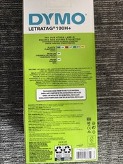NEW IN BOX – DYMO LetraTag 100H+ Handheld Label Maker, Silver