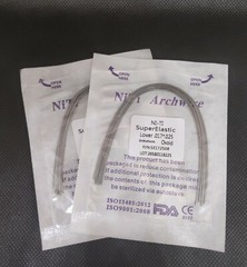 10 Packs Dental Orthodontic Super Elastic NITI Arch Wires Ovoid Form Rectangular
