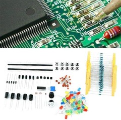 1818PCS Electronics DIY Kit – Complete Resin and Capacitor Collection for Makers