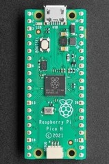 Raspberry Pi Pico H – Microcontroller Development Board w/ Soldered GPIO Headers