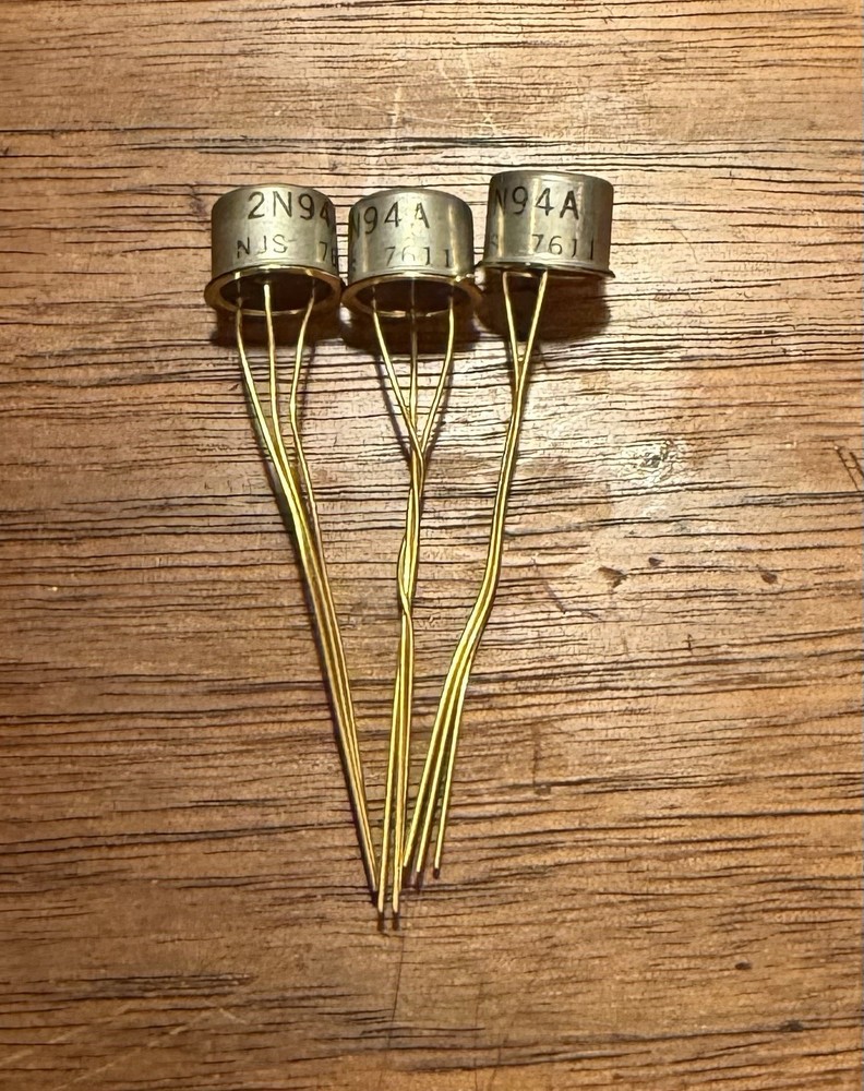 (3) 2N94A 2N94 NJS Germanium NPN Transistors NOS