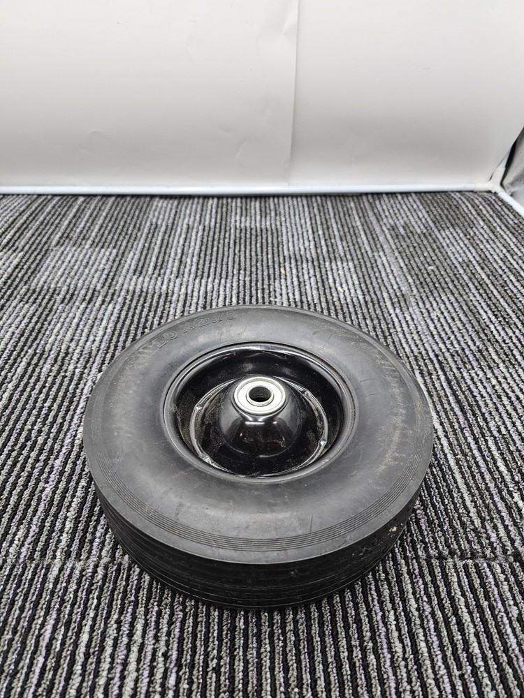 10″ x 2.75″ Wheel Assembly Black Tire on Wheel