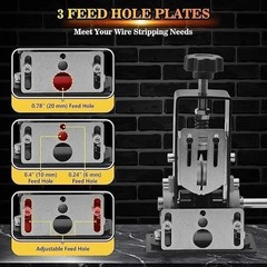 Easy Manual Wire Stripper Machine Drill Compatible Fast Wire Stripping Tool