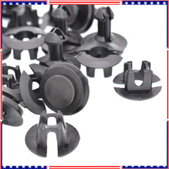 16 Sets Silverado Bumper Clips Front Air Dam Deflector Retainer Clips Nut Gro