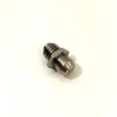 Straight Grease Fitting Zerk 1/4-28 UNF Thread Steel (100 Pieces) 1/4in -28