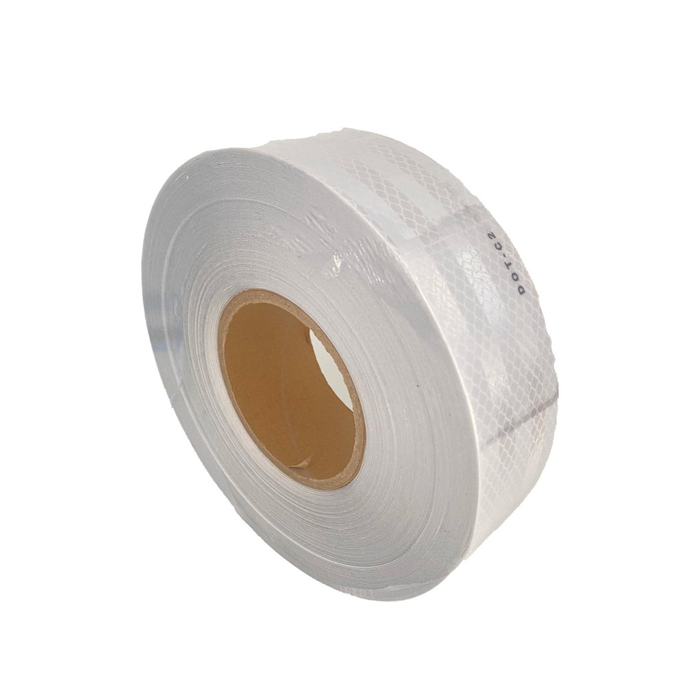 Conspicuity Tape DOT-C2 Approved Reflective Trailer White 2”x50’ -1 Roll
