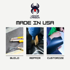24″ x 5FT Twill Weave Carbon Fiber Fabric Cloth Resin Kit