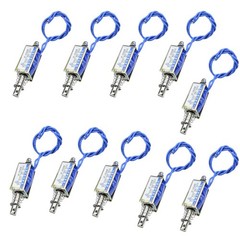 5/10PCS JF-0530B DC12V 300mA 5N/10mm Pull-Push-Type DC Solenoid Electromagnet US
