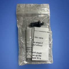 Skytron D4-020-31 Pressure Relief Valve Man & Elec