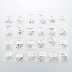 10Bag Dental Orthodontic Molar Bands Buccal Tube Roth 022 1st U1/L1 U2/L1 U3/L2