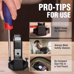High-Strength Hammer Lug Crimper Tool for 8 to 3/0 AWG Cables – Effortless Cr…