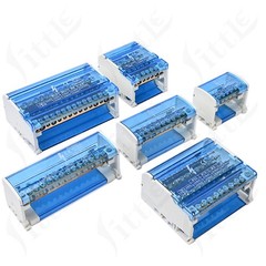 Junction Box Terminal Block Connectors Electrical Reusable 125A 500V