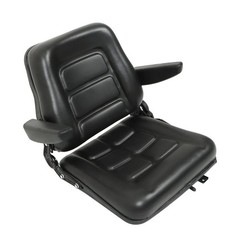 Universal Forklift Seat, Tractor Seat with Switch,Armrest for Tractor