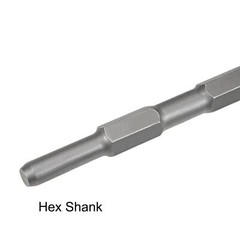Cranked Drill Chisels 50mm Masonry Chisel Bit Hex Shank Jack Hammer Remove Scale