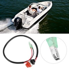 Outboard Start Stop Button Switch Keyless Push Button for Marine Boats