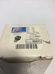 NEW, PACKARD, 65411, UNIT BEARING MOTOR, 9 WATT, 115V, 1550RPM, .55A. (1D-1)