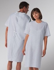 NEW HOSPITAL PATIENT GOWN MEDICAL EXAM GOWNS Medline MDTPG3ROLDEMZ