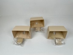 (1)NOS WESTERN ELECTRIC D-180508 IVORY KIT OF PARTS FOR SPEAKERPHONE BELL SYSTEM
