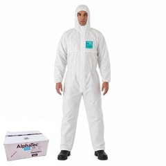 1 Pack Tyvek Coverall Bunny Suits With Hood Elastic Wrists and Ankles ALL SIZES