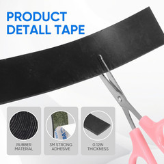 Rubber Strips, Solid Rubber Sheets Self Adhesive Neoprene Rolls & Strips for DIY