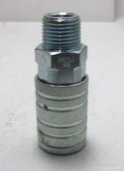 AMFLO C9 1/2″ I/M/T Design x 1/2″ MNPT Steel Coupler, New