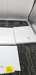 (QTY 100) Tape Logic LL127 White Perm 4″ x 3.33″ NO PERF