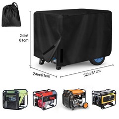 Outdoor Generator Covers Waterproof Heavy Duty Oxford Universal for 5000-10000W