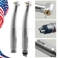 2/4Holes Dental 5 Shadowless LED Lights High Speed Air Turbine Handpiece