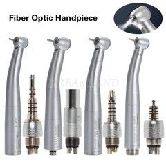 COXO Dental High Speed Fiber Optic Handpiece 6 Holes LED Coupler fit KAV NSK