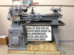SOUTH BEND 10L BRONZE BEARING UNDER MOUNT HEAVY 10 LAMINATED BRASS LATHE SHIMS