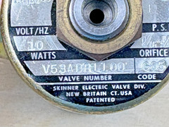 Honeywell Skinner 71315SN1GN00N0C111P3 Solenoid Valve