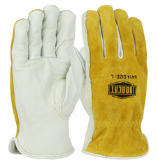 PIP Ironcat® Premium Grade Top Grain Cowhide Leather Drivers Glove, 9414 (12-PR)