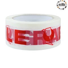 2 mil 2″x110 Yards 36 Rolls Red Fragile Heavy Duty Packing Tape Packaging Tapes