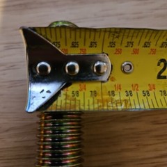 3/4″-10 X 2 1/2″ Grade 8 Yellow Zinc Hex Cap Screws