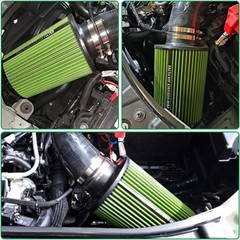 3 3.5 4 inch Cold Air Intake Filter 76mm 89mm 101mm Performance B-4in-Blue