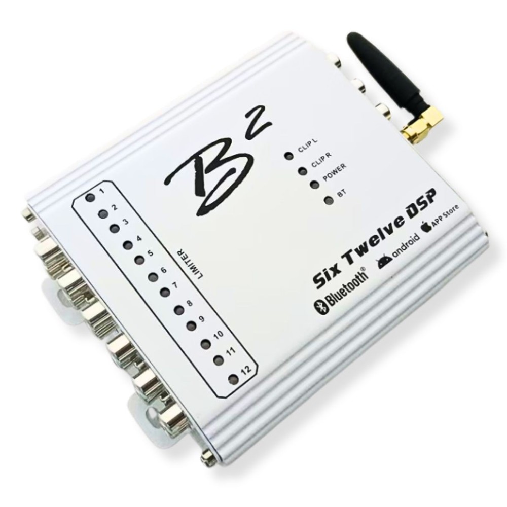 B2 Audio White 4v 12 Channel DSP with Bluetooth iOS/Android App 96 KHz – 32 Bit