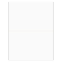 Shipping Labels 400 8.5×5.5 Straight corner Self Adhesive 2 Per Sheet PACKZON®