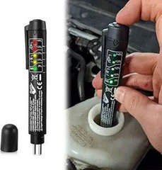 Brake Fluid Tester Pen with 5 LED Indicators for DOT 3, 4, 5.1, Universal Automo