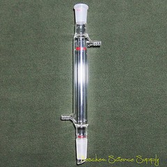Deschem 200mm 24/40 Glass Liebig Condenser Lab Chemistry Disllation Column
