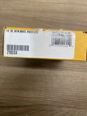 Soss 218US4 4-5/8″ Invisible Hinge Satin Brass