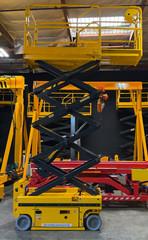 Vander Industries 6M Electric Scissor Lift 20FT Platform Man Lift Hydraulic